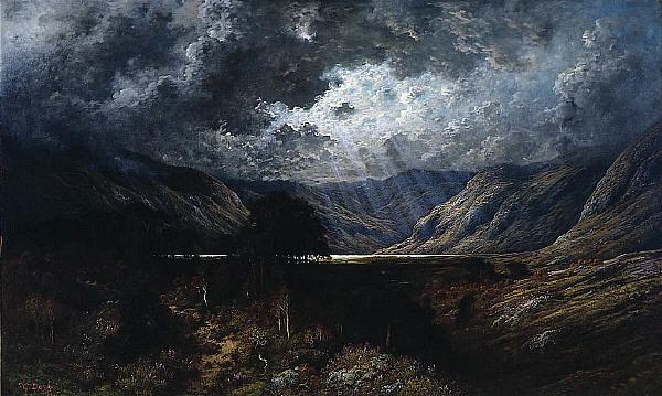 Gustave Dore Loch Lomond oil painting image